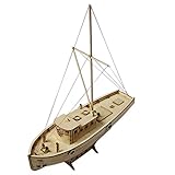 Material: madera Binchil Kit DIY Modelo de Montaje de Nave Barco de Vela de Madera 1:50 Escala Juguete de Decoración Regalo
