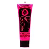 UV Glow Neon Face and Body Paint - 1x 10ml Pink