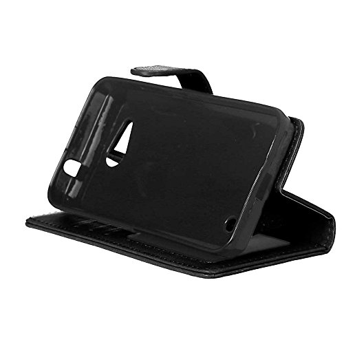 Nancen Nokia Microsoft Lumia 550 Lederhülle Neu Style Acht Farbe Weich PU Flip Case Ledertasche / Schutz Etui, Einfach Vintage Kollektion Karten Slot Foto Wallet Hülle Handy Tasche Zubehör - 5