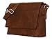 Leaderachi Real Vintage Hunter Leather 35 Ltrs Muskat Shoulder Laptop Messenger Bag RS.3599.00