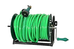 BTH Company Garden Hose Holder Wall Mount Hanger Durable, Heavy Duty and Long Lasting- Orange