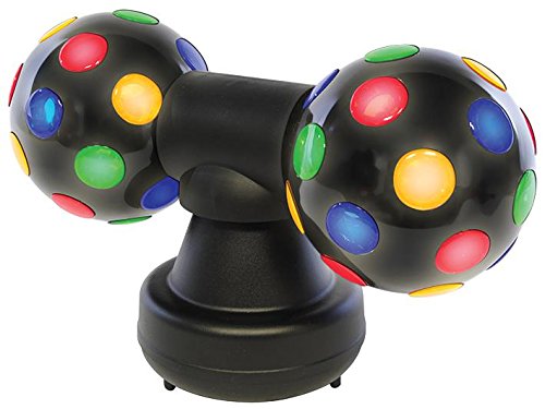 Price comparison product image 4Inch Twin Disco Ball - Black