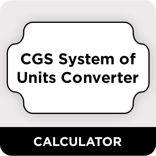 CGS System of Units Converter