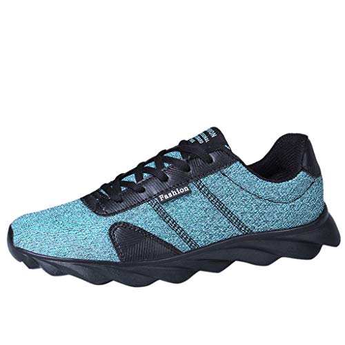 Preisvergleich Produktbild RYTEJFES Herren Turnschuhe Laufschuhe Damen Mesh Tuch Straßenlaufschuhe Atmungsaktiv Leichtgewicht Trainers Schuhe Mode Sneaker Shoes