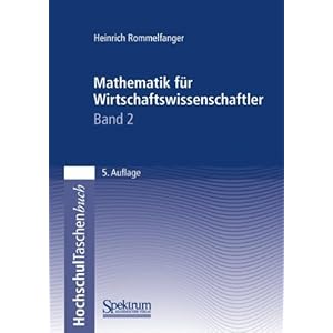 Herunterladen Mathematik Fur Wirtschaftswissenschaftler 2 Bde Bd 2 Buch Online Buch Verzeichnis