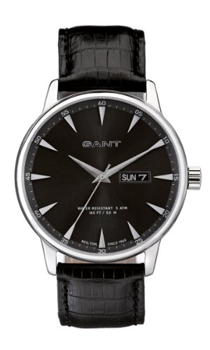 GANT Herren-Armbanduhr XL Analog Quarz Leder W10701 GANT Herren-Armbanduhr XL Analog Quarz Leder W10701