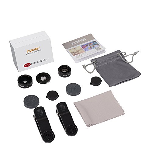 Zomei-Universal-Mobile-Phone-37mm-3-in-1-HD-Camera-Lens-Kit-Fish-Eye-Macro-Lens-036X-Wide-Angle-for-iPhone-766S6S-Plus5SSEGalaxy-S6-EdgeS5-and-More