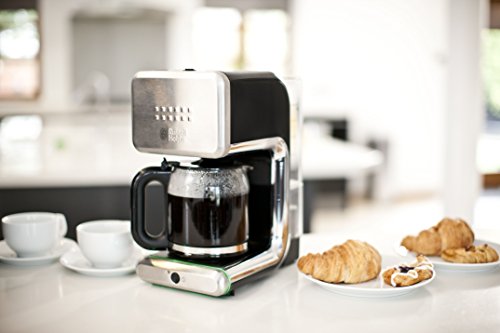 Russell Hobbs Illumina 20180-56 Glas-Kaffeemaschine mit Brausekopf-Technologie und Schnellheizsystem silber / schwarz - 7