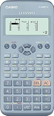 Casio Fx-83gtx calculatrice Scientifique Bleu