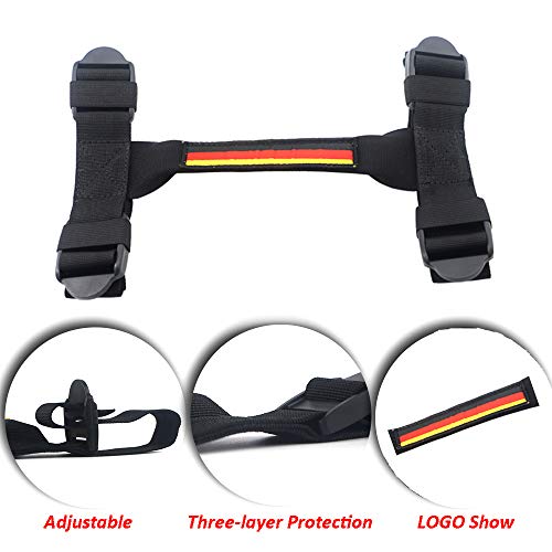 Motorrad Tragegriff Zurrgurt Für Alu Topcase Seitenkoffer Für B-M-W R1200GS R1250GS F850GS F800GS F750GS ADV - 2 Stück