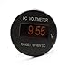 Produktbild Etbotu Mini OLED Universal Voltmeter 8 60 V DC LED Spannungswandler IP67 Spannung