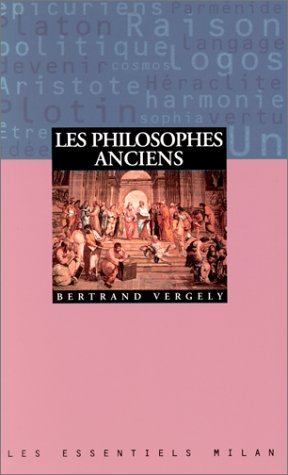 couverture de : Les Philosophes anciens