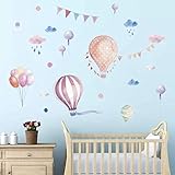 ★ Mit diesem zuckersüßen Wandsticker in den sanften Aquarellfarben kann das Kinderzimmer Ihr lieben Kleinen kinderleicht dekoriert und eine gemütliche Atmosphäre geschaffen werden. Ideal geeignet für Babyzimmer, Kinderzimmer, Spielzimmer. Die einzelnen Figur kann auch beliebig auf Möbel/Schrank/Tür angebracht werden.
