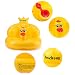 Highdas 2016 Baby Inflatable Sofa Highdas 2016 Baby Thickened Multifunction Learn Chair Highdas 2016 Baby Travel Portable Security Seat Bath Stools (Yellow)