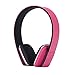Produktbild Wireless Stereo Bluetooth Kopfhörer einstellbare Stirnband Kopfhörer mit Mikrofon(Kann zwei Telefone gleichzeitig verbinden)-Rosa