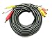 Price comparison product image Gold 3 Phono Male to Female RCA 2M A/V Extension Lead Triple Audio Video Cable Red White Yellow