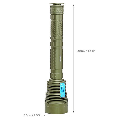 Pellor 150m Professionelle 8000LM Tauchen Magnetic Controlled 7 LED Ultra Bright Taschenlampe - 7