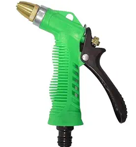 Ekan Water Spray Gun for Garden,Car Cleaning, Bike Wash Use, Green, 25 Gram Pack of 1