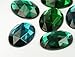 Produktbild Schmucksteine / Strasssteine / 18.0x25.0mm, Oval, Emerald/Blue Zircon-Mix, 30 Stück
