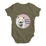TWISTED ENVY Baby Mädchen (0-24 Monate) Body Gr. 3-6 Monate, Khaki