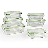 Aromasichere und luftdichte Aufbewahrung durch Silikondichtung im 4fach-Clip-Deckel Lebensmittel bleiben länger frisch und nährstoffreich