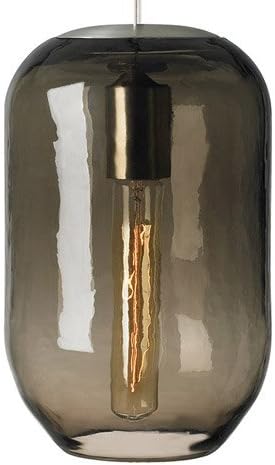 LBL LF573BRSC2D, Mason Classic Mini Round Pendant, 1 Light, Nickel by LBL