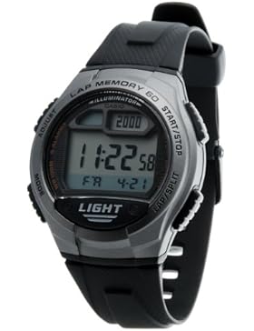 CASIO Herren-Armbanduhr Digital Quarz Resin W-734-1A