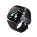 Produktbild IYU_Dsgirh Bluetooth Smart Watch Waterproof Smartwatch Unlocked Phone Watchs with SIM Card Slot, Smart Wrist Watch Compatible with Android Iphone X 8 7 6 5 Plus IOS Samsung for Men Women Young (black)