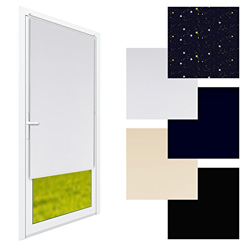 Verdunkelungsrollo klemmfix ohne Bohren 95x150cm Sterne - 2