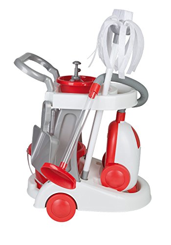 Preisvergleich Produktbild My Sweet Home 807021 Putzwagenset mit Staubsauger und Zubehör