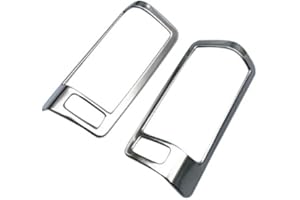 YUZHONGTIAN Für XC90 2015-2020 / XC60 2018 2019 / S90 V90 2017-2019 Interieur A/C Gitter Dekor Edelstahl