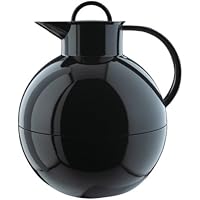 Alfi 0105.020.094 - Jarra térmica redonda, plástico brillante, 0,94 l, color negro