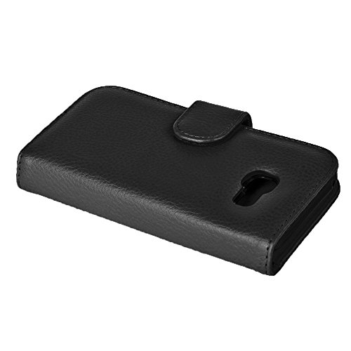 Samsung Galaxy A5 2017 HÃ¼lle in SCHWARZ von Cadorabo - HandyhÃ¼lle mit 3 KartenfÃ¤cher Case Cover SchutzhÃ¼lle Etui Tasche Book Klapp Style in OXID SCHWARZ