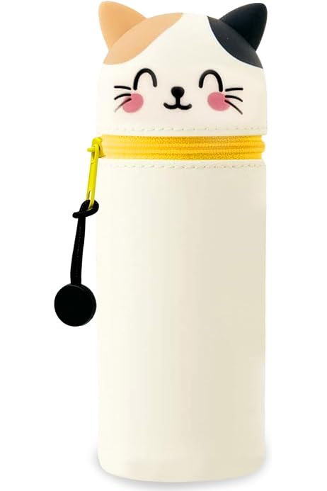 Trousse Silicone Koala 2-en-1 | Porte-stylo Extensible | Kawaii | École, Bureau | 18,5cm