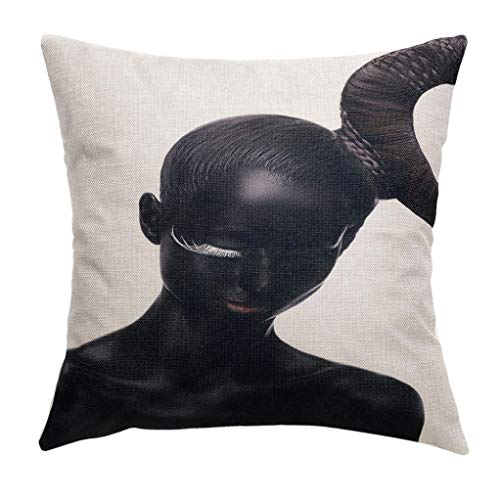 Preisvergleich Produktbild JUSTSELL Geometrie Quadrat Kissenbezug Alphabet Gestreift Viele Stile Kissenbezug Schlafsofa Home Deco Zierkissenbezüge Kissen