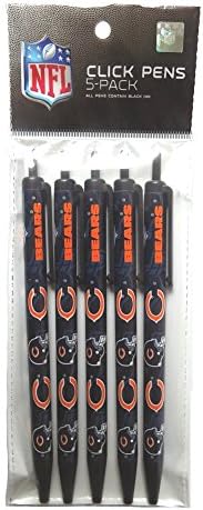 Design Shop Chicago Bears ballpoint pen set – Pack of 5)