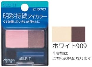Shiseido Selfit Dual Eye Color N - White909