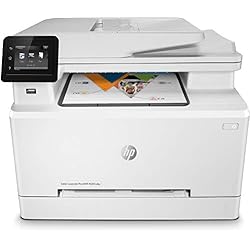 HP Color Laserjet Pro MFP M281fdw – Impresora multifunción láser (WiFi, fax, copiar, escanear, Imprimir en Color, 21ppm), Color Blanco