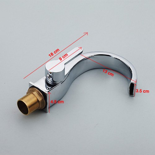 SPEED 3/8 Zoll Wasserarmatur Wasserhahn Waschtisch Armatur Bad & Küchen Wasserfall - 8
