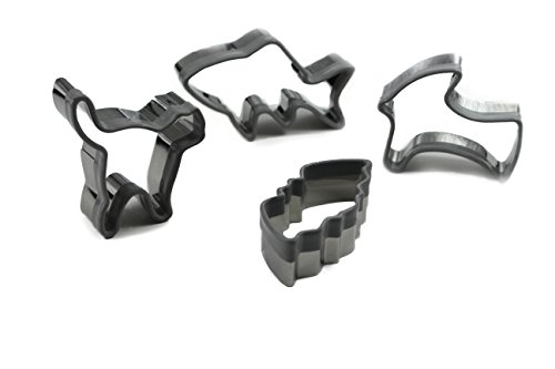 BackeFix – das XXL Ausstecher Set (20x) – einfaches präzises Ausstechen in der modernen Küche – sichere angenehme Handhabung mit extra Schutz für die Liebsten – Keksausstecher-, Plätzchenausstecher-, Lebkuchenausstecher-Set, Tier Motive und mehr! | 2 Jahre Zufriedenheitsgarantie - 3