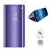 Produktbild KISCO für Huawei Mate 20 X Spiegel Hülle,Spiegel Handyhülle Spiegel Schutzhülle Protective Flip Schutzhülle Cover mit Standfunktion für Huawei Mate 20 X,Lila-blau