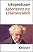 Aphorismen zur Lebensweisheit (Kröners Taschenausgaben (KTA)) by Franco Volpi, Arthur Schopenhauer