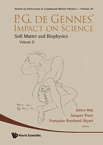 Livres Couvertures de P. G. De Gennes' Impact on Science: Soft Matter and Biophysics