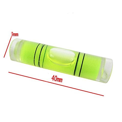 Preisvergleich Produktbild 5PCS Transparent Column Blase Geist Wasserwaage normalen Mess