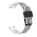 Produktbild Altsommer Armband 22mm für Samsung Gear S3 Frontier Classic, [Muster Serie], Bunte Malere Silikon Sportarmband Uhrenarmband Uhr ErstatzbandHealth & Fitness Smartwatch (F)