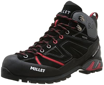 Millet Super Trident Gore-Tex, Chaussures de Randonnée montantes Homme - Noir (0247 Noir), 43 1/3 EU