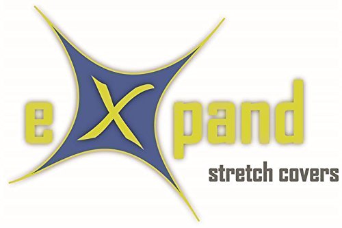 Expand Tischhusse, Tischcover Weiß – Tisch Husse, Cover als Tischdecke – 140cm bis 160cm – Geschlossen – Stretch - 2