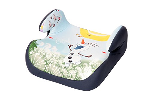 Osann Kinderautositz Autositzerhöhung Booster Topo Luxe Disney Frozen Olaf hellblau, 15 bis 36 kg, ECE Gruppe 2 / 3, von ca. 3 bis 12 Jahre, mit integrierter Gurtführung