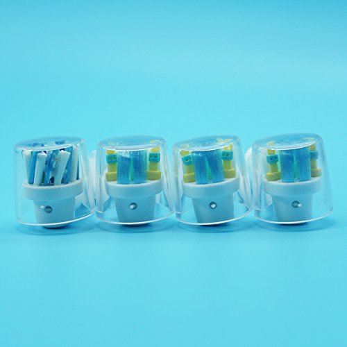 Poketech Aufsteckbürsten Kappen Abdeckung Bürstenköpfe Hygienische Reise-Kappen(4 PCs) für Oral B - 8