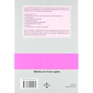 Legislacion administrativa / Administrative legislation